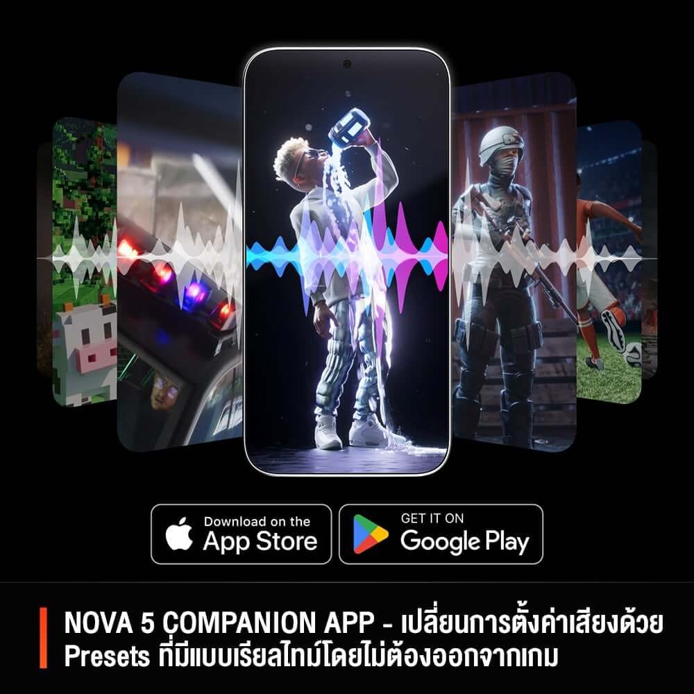 หูฟังไร้สาย STEELSERIES ARCTIS NOVA 5 สีขาว_2